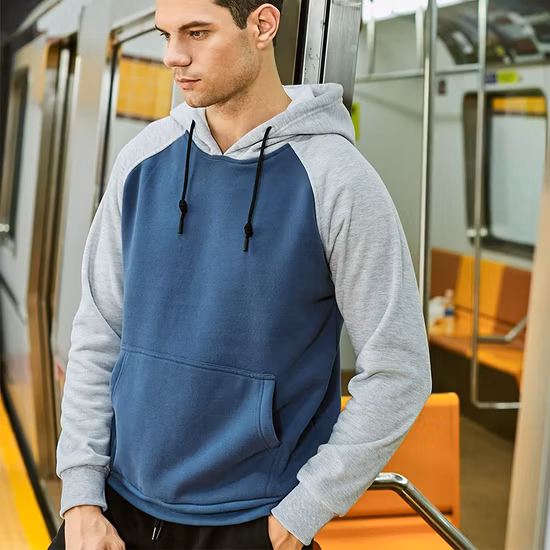 Commerce de gros hommes sweat à capuche surdimensionné logo personnalisé sweats à capuche pour hommes vêtements hommes pull Tech polaire coton uni vêtements à capuche